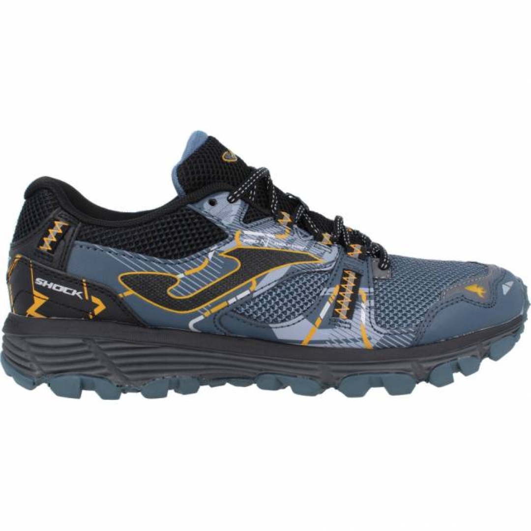 Zapatillas deportivas de trail runing para hombre en gris modelo Shock de JOMA. D-304